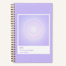 Carnet Échantillon de numéro angélique Aura Violet Petit