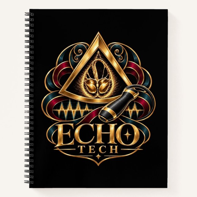 Carnet Echo Tech - Echocardiographiste - Sonographe (Devant)