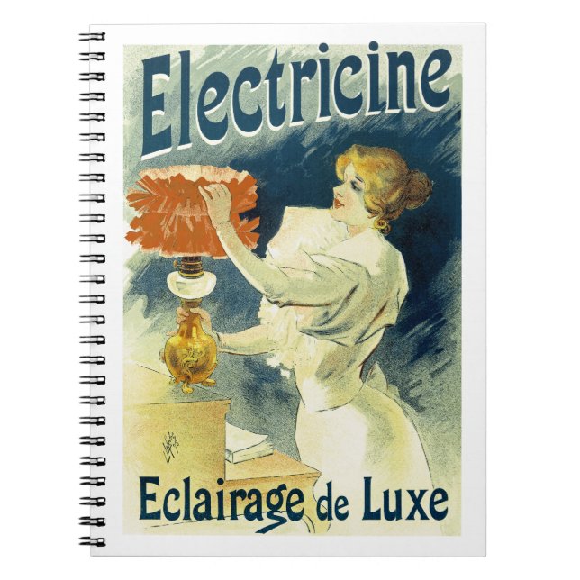 Carnet Éclairage de luxe Électracine (Devant)
