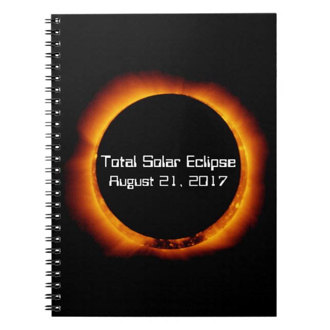 Carnet Éclipse solaire totale 2017 (Devant)