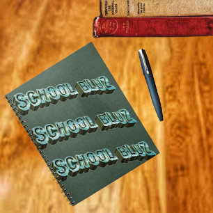Carnet École Bluz-3D