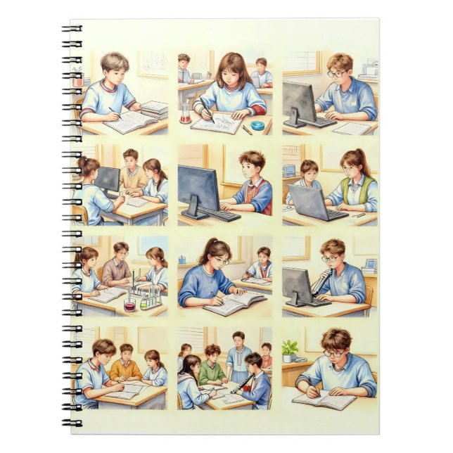 Carnet École Curious Minds (Devant)