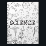 Carnet École de sciences Professeur Doodscience science A<br><div class="desc">School Science Teacher Doodle Science Art Coloring School Classroom Posters présente des doodles dessinés à la main de motifs liés au sujet. Ce professeur de science scolaire Doodle Science Art Coloring School Classroom Les affiches reflètent l'essence de l'artiste. Parfait pour l'école Science Enseignant Doodle Science Art Coloring School Classroom Posters...</div>