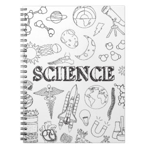 Carnet École de sciences Professeur Doodscience science A