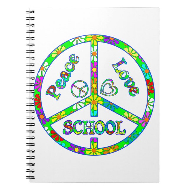 Carnet École de signe de paix (Devant)