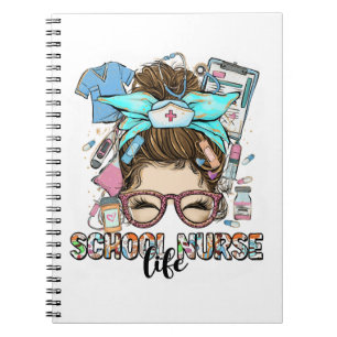 Carnet École Nurse Life Messy Bun