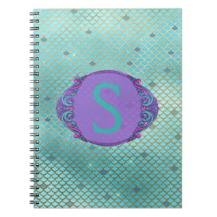Carnet École Turquoise et violette de monographie de sirè