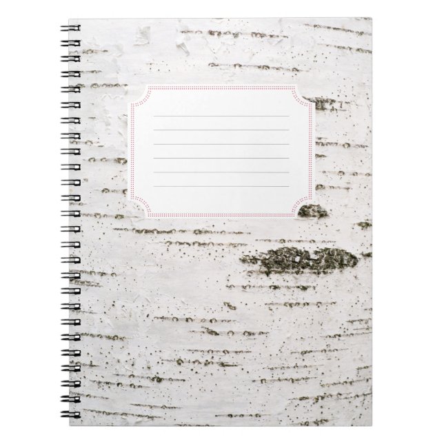 Carnet Écorce de bouleau (Devant)