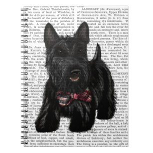 Carnet Écossais Terrier et arc