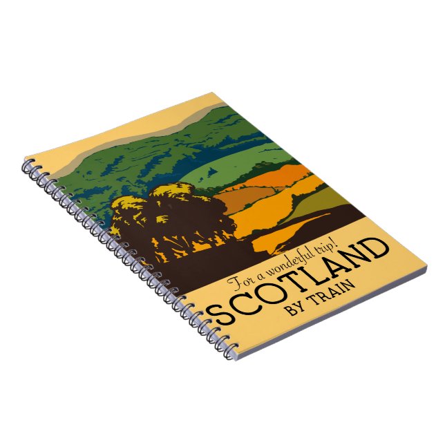 Carnet Écosse "Pour un voyage merveilleux !" (Côté Droit)