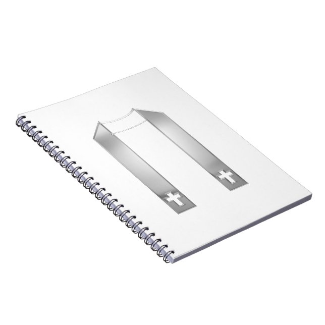 Carnet Écouter en 3D Le Stole de prêtre en argent (Côté Droit)