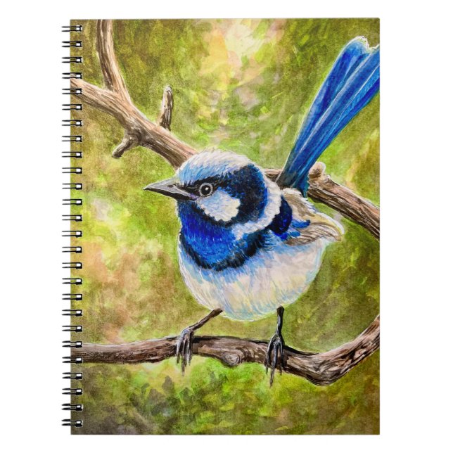 Carnet Écran bleu - (Devant)