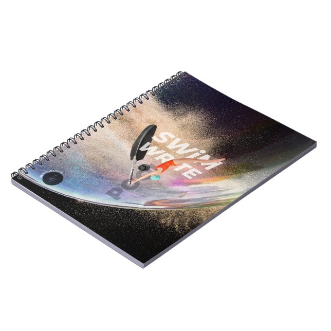 Carnet ÉCRIRE EN NAGEANT Spirale  (Côté gauche)