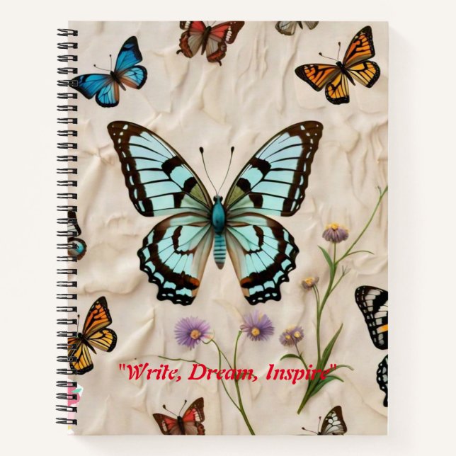 Carnet "Écrire, rêver, inspirer" (Devant)