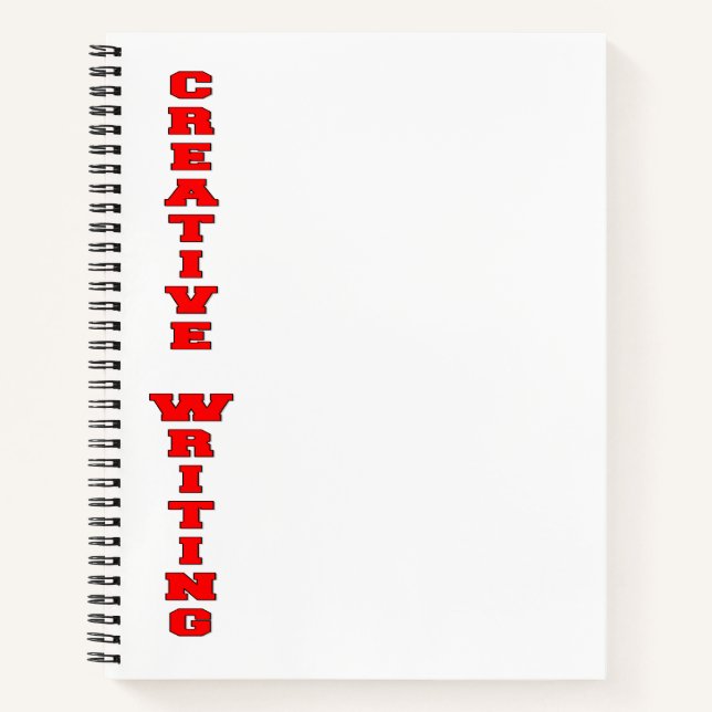 Carnet Écriture créative (Devant)