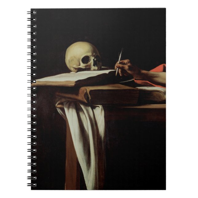 Carnet Écriture de St Jerome, c.1604 (détail de 64911) (Devant)