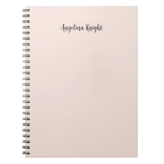 Carnet Écriture manuscrite élégante chic stylée simple