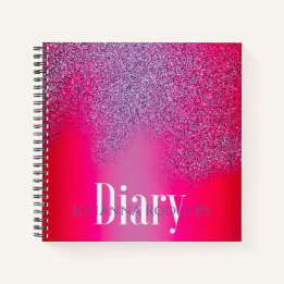 Carnet Écrivez en rose vif festif : agenda personnalisabl