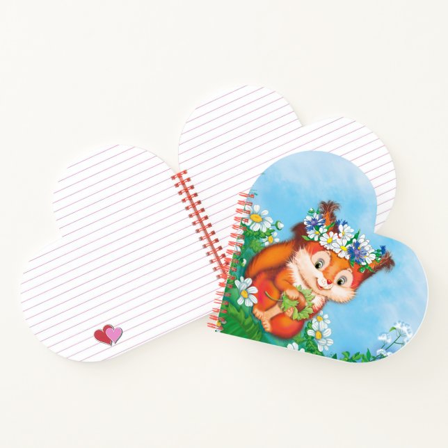 Carnet Écureuil (Intérieur)