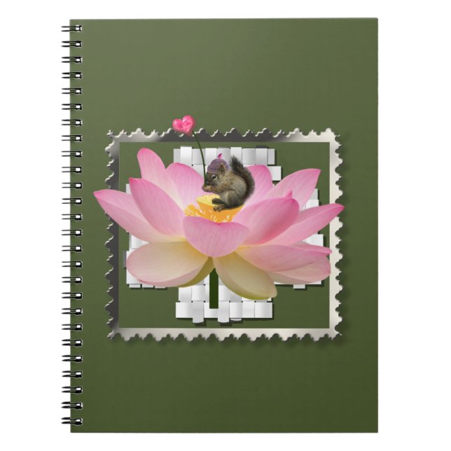 Carnet Écureuil de bébé (Devant)