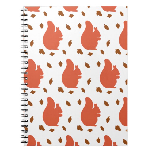 Carnet Écureuil rouge (Devant)