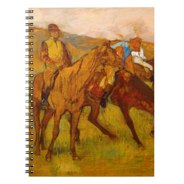 Carnet Edgar Degas avant la course (Devant)