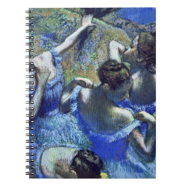 Carnet Edgar Degas - Danseurs Bleus (Devant)