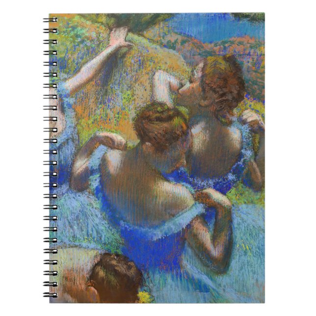 Carnet Edgar Degas - Danseurs Bleus (Devant)