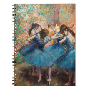 Carnet Edgar Degas - Danseurs en bleu