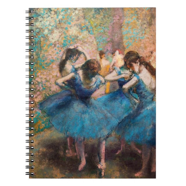 Carnet Edgar Degas - Danseuses en bleu (Devant)