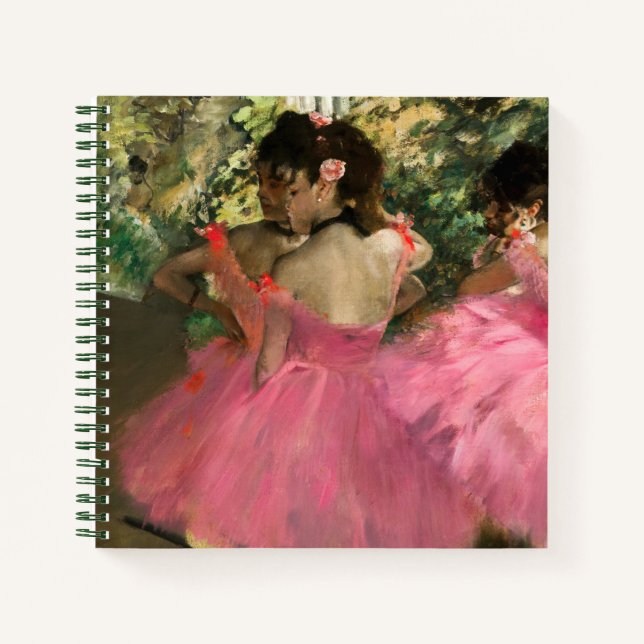 Carnet Edgar Degas - Danseuses en rose (Devant)