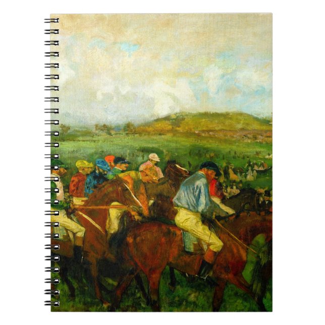 Carnet Edgar Degas Équitation (Devant)