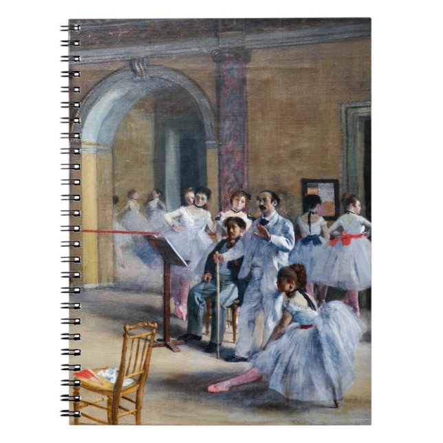 Carnet Edgar Degas - Foyer de danse, Opéra rue Le Peletie (Devant)