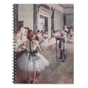 Carnet Edgar Degas La Classe Danse