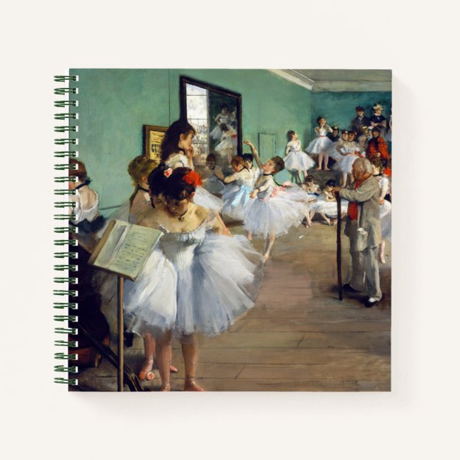 Carnet Edgar Degas - La Classe de danse (Devant)