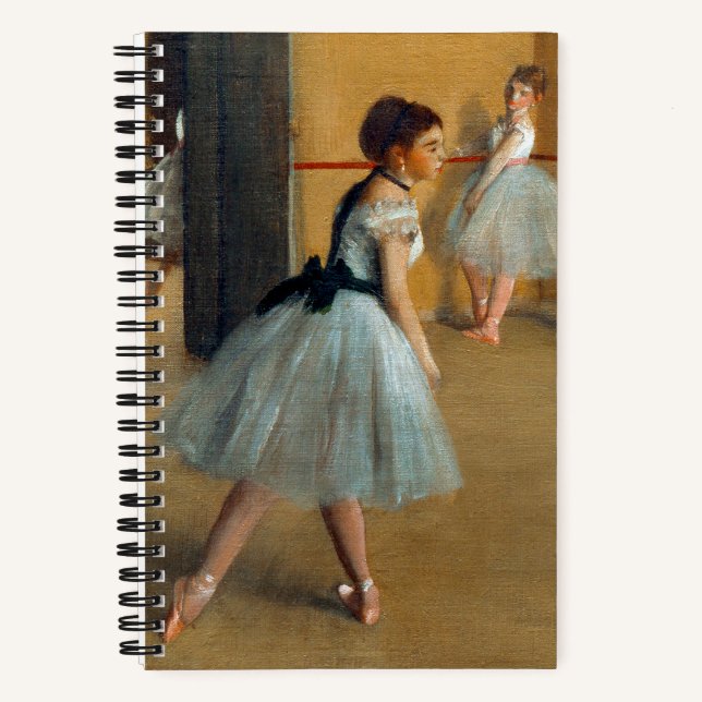 Carnet Edgar Degas Le Foyer de la Danse à l'Opéra (Recto)