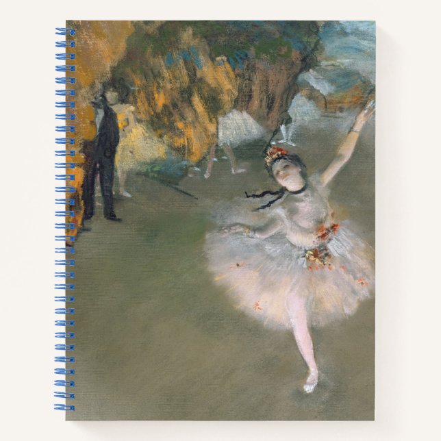 Carnet Edgar Degas | L'étoile ou la danseuse sur scène (Devant)