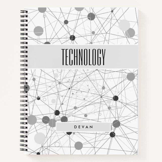 Carnet Edgy BOHO Composition en gris Objet (Devant)