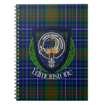 Edmonstone Scottish Clan Tartan & Crest
