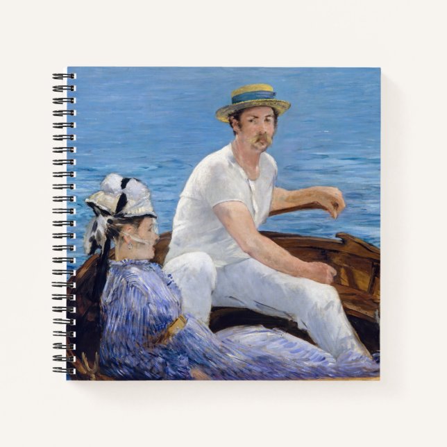 Carnet Edouard Manet - En bateau (Devant)