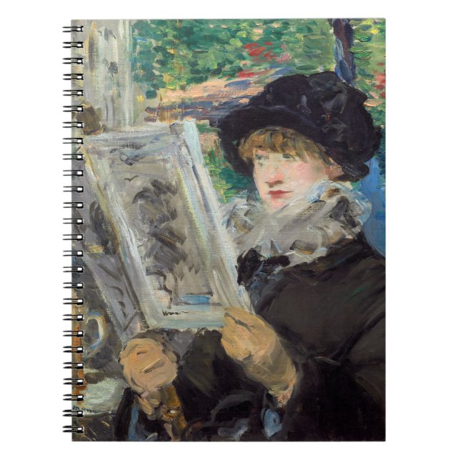 Carnet Edouard Manet - Lecture Femme (Devant)