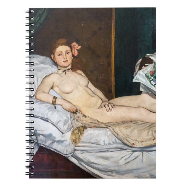 Carnet Edouard Manet - Olympia (Devant)