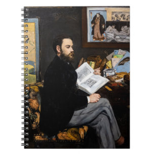 Carnet Edouard Manet - Portrait d'Emile Zola