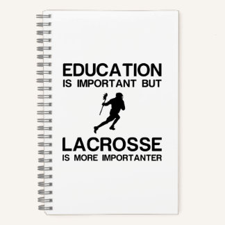 CARNET ÉDUCATION IMPORTANTE LACROSSE IMPORTANTE