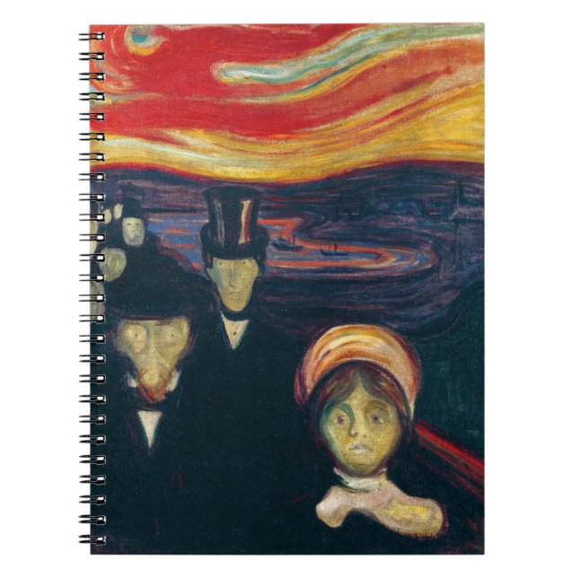 Carnet Edvard Munch - Anxiété (Devant)
