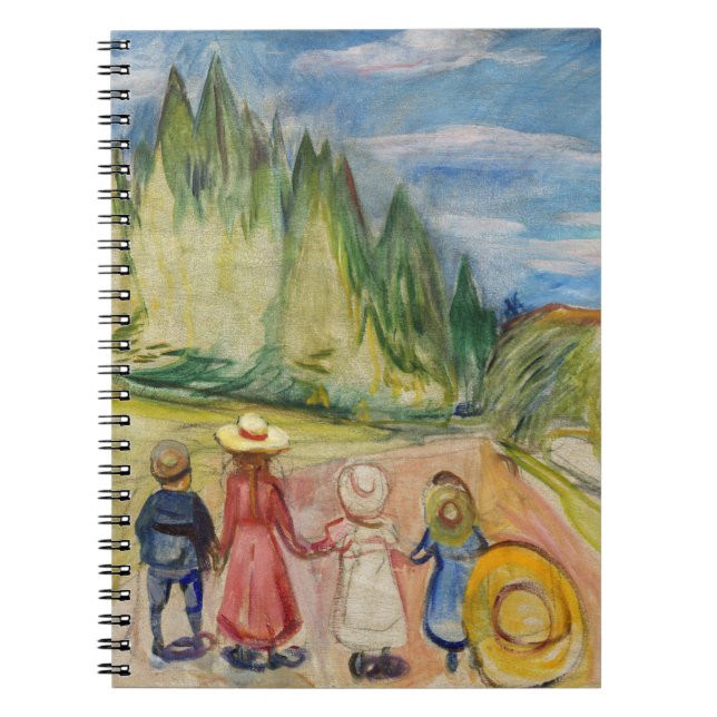 Carnet Edvard Munch - La Forêt de Contes de Fées (Devant)