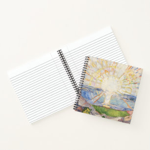 Carnet Edvard Munch Sunrise Art Nouveau Expressionnisme