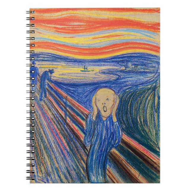 Carnet Edvard Munch - The Scream 1895 (Devant)