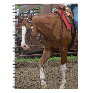 Carnet Effet occidental de bande dessinée de cheval