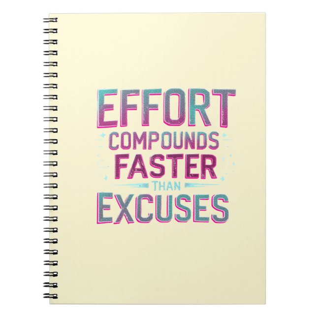 Carnet "Effort sur les exemples" (Devant)